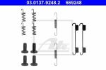 ATE 03.0137-9248.2 Установ. ком-т колодок MB Vito