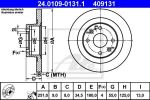 ATE 24.0109-0131.1 тормозной диск на MAZDA 323 S IV (BG)