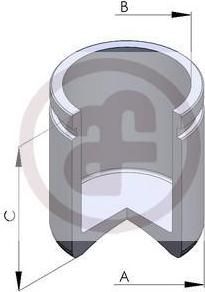 AUTOFREN SEINSA D025104 поршень, корпус скобы тормоза на MERCEDES-BENZ VIANO (W639)