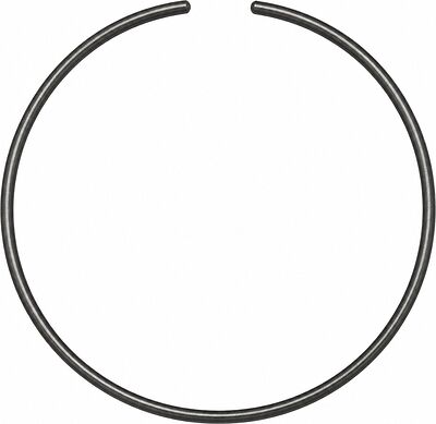 Стопорное проволочное кольцо BBS 72x2 мм для центровочных колец 70 мм (0923409)