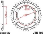 BIKE ALERT Звезда цепного привода (JTR 500 40)