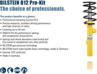 Bilstein Bil_015821 комплект ходовой части, пружины / амортизаторы на OPEL VECTRA B универсал (31_)