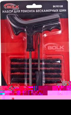 BOLK BK90108 Набор для ремонта бескамерных шин профессиональный 7пр