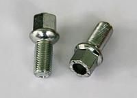 Колёсный болт M14×1,5×27, CH17, сфера R13, цинк