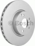 BOSCH Диск тормозной MERCEDES W204 07-/W212 09- передний D=322мм. (A 204 421 08 12, 0986479652)