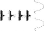 Bosch 1 987 474 280 комплектующие, колодки дискового тормоза на MAZDA 626 IV Hatchback (GE)