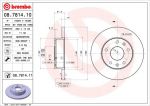 BREMBO Диск торм пер FREELANDER (SDB100830, 08.7814.10)