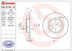 Brembo 08.A140.10 тормозной диск на TOYOTA MR 2 I (AW1_)