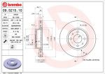 Brembo 09.5215.10 тормозной диск на FIAT CROMA (154)