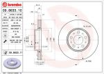 Brembo 09.8633.10 тормозной диск на VOLVO XC70 CROSS COUNTRY