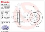 Brembo 09.9728.11 тормозной диск на SUZUKI IGNIS II