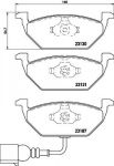 BREMBO Колодки передние AD A3 VW G4 с датчиком (1J0698151D, P85072)