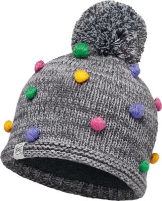 Шапка BUFF KNITTED KIDS COLLECTION CHILD KNITTED POLAR HAT BUFF ODELL GREY VIGORE/OD (US:one size)