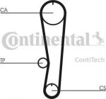 Contitech CT568 Ремень ГРМ SUZUKI SWIFT I/II 1.0/1.3 83-89-/89-96 (89x19)