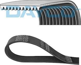 Dayco 12PK1507HD поликлиновой ремень на MERCEDES-BENZ AROCS