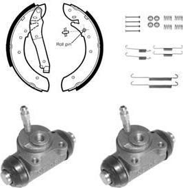 Delphi 857 комплект тормозных колодок на PEUGEOT 505 Break (551D)