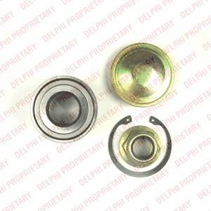 Delphi BK1408 комплект подшипника ступицы колеса на RENAULT MEGANE II седан (LM0/1_)