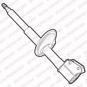 Delphi D2255546 амортизатор на FORD SCORPIO I (GAE, GGE)