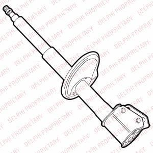 Delphi DG9892 амортизатор на VW GOLF IV (1J1)