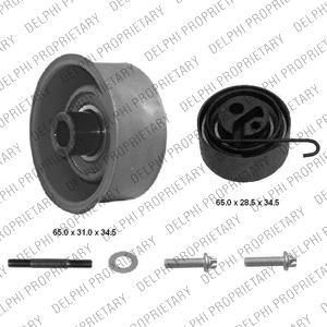 Delphi KDB414 комплект ремня грм на OPEL CORSA C (F08, F68)