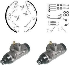 Delphi KP957 комплект тормозных колодок на FORD TRANSIT c бортовой платформой/ходовая часть (E_ _)