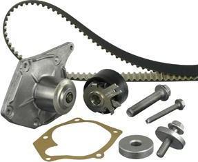 Delphi KWP2585532 водяной насос + комплект зубчатого ремня на RENAULT TWINGO II (CN0_)