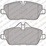 DELPHI Колодки передние E81/E87/MINI Cooper /131.4x65.3/t=17.6mm (LP1923)