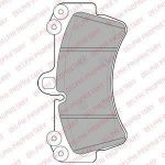 DELPHI Колодки передние PORSCHE Cayenne/VW Touareg 190x106.4 (LP1997)