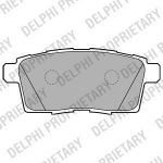 DELPHI Колодки задние MAZDA CX-7/CX-9 all 07-> (LP2052)