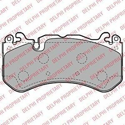 Delphi LP2149 Колодки тормозные MERCEDES W204/W211/W212/R230 63 AMG передние