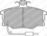 Delphi LP569 комплект тормозных колодок, дисковый тормоз на FIAT CROMA (154)