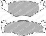 DELPHI Колодки передние VW G2/G3/B2 B3 1.6 (LP756)