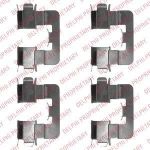Delphi LX0539 комплектующие, колодки дискового тормоза на TOYOTA COROLLA (CDE12_, ZZE12_, NDE12_, ZDE12_)