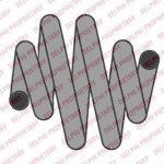 Delphi SC10020 пружина ходовой части на FORD MONDEO III (B5Y)