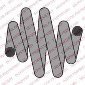 Delphi SC10035 пружина ходовой части на FORD MONDEO III (B5Y)