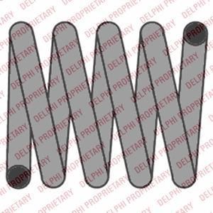 Delphi SC10099 пружина ходовой части на MERCEDES-BENZ A-CLASS (W168)