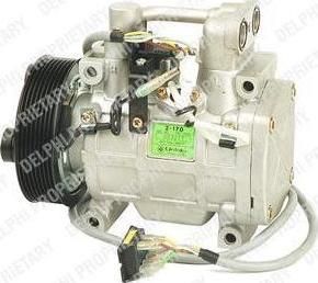 Delphi TSP0155018 компрессор, кондиционер на MERCEDES-BENZ E-CLASS (W124)