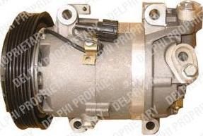 Delphi TSP0155401 Компрессор кондиционера NISSAN ALMERA N16/PRIMERA P12 1.5-1.8 02-