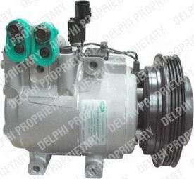 Delphi TSP0155497 компрессор, кондиционер на HYUNDAI GETZ (TB)
