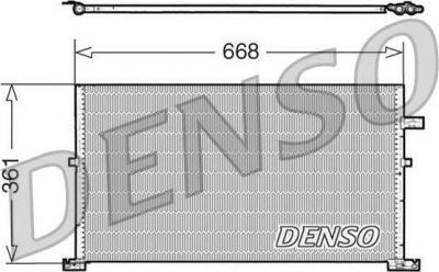 DENSO Конденсор FORD Mondeo III (1311098, DCN10013)