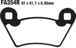 EBC FA 354 R Тормозные колодки