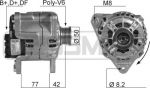 Era 210068 генератор на FORD KA (RB_)