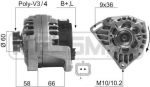 Era 210286 генератор на NISSAN KUBISTAR (X76)