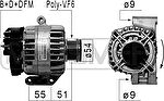 Era 210833 генератор на OPEL CORSA C фургон (F08, W5L)