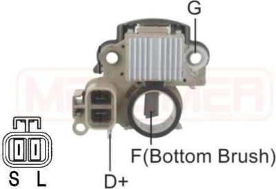 Era 215562 регулятор генератора на HYUNDAI SANTAMO