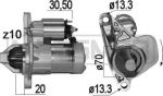 Era 220847 стартер на NISSAN TIIDA Наклонная задняя часть (C11X)