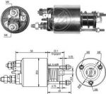 Era 227616 тяговое реле, стартер на FIAT PUNTO (188)