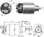 Era 227671 тяговое реле, стартер на MERCEDES-BENZ S-CLASS (W140)