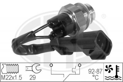Era 330275 термовыключатель, вентилятор радиатора на FIAT CROMA (154)