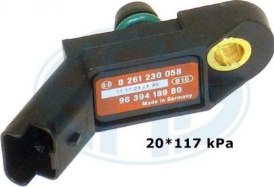 Era 550136 датчик, давление во впускном газопроводе на PEUGEOT 206 SW (2E/K)